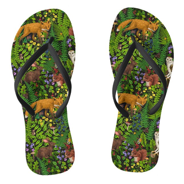 Forest life thongs (Footbed)