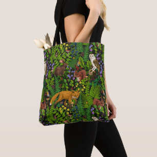 Forest life tote bag