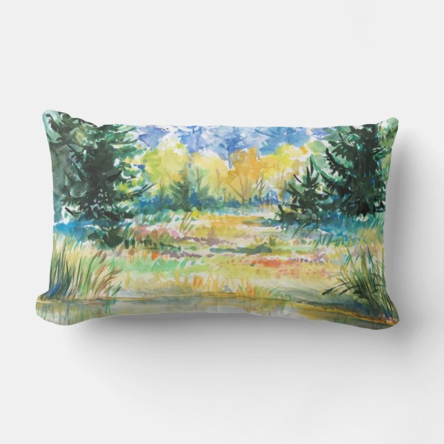 Forest Lumbar Cushion (Front)