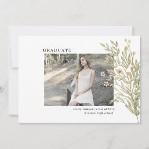Forest Magic  ⎢ Photo Graduation Card