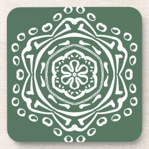 Forest Mandala Coaster