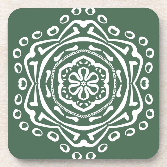 Forest Mandala Coaster (Front)