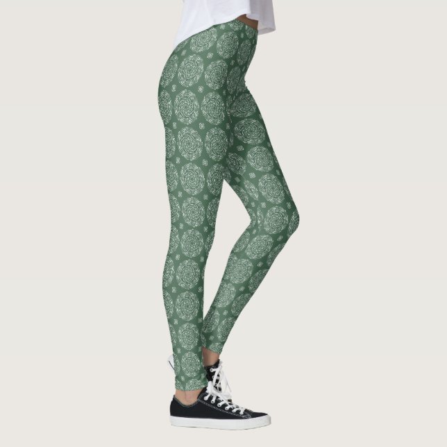 Forest Mandala Leggings (Right)