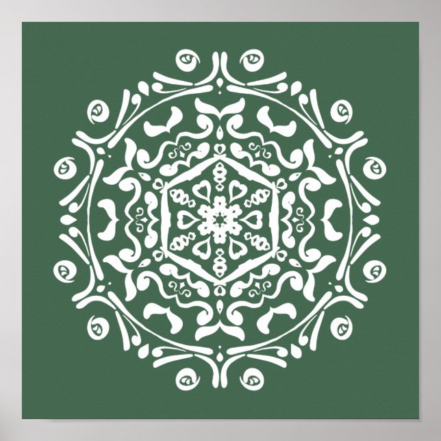 |Forest Mandala Poster (Front)