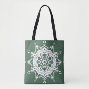 Forest Mandala Tote Bag