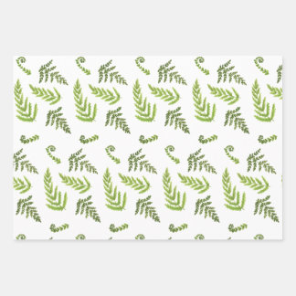 Forest mix wrapping paper sheet