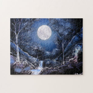 Forest Moon Jigsaw Puzzle