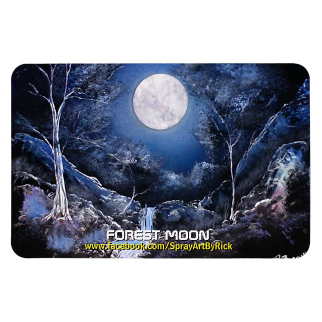 Forest Moon Magnet (Horizontal)