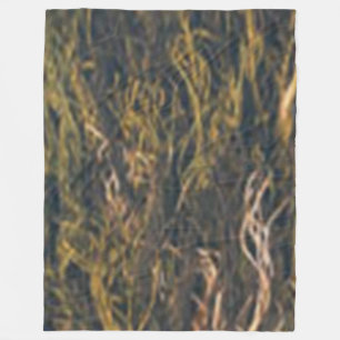 FOREST MOSS CAMO FLEECE BLANKET