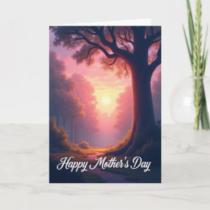 Forest Mothers Day Scene Card