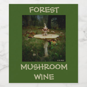 Forest Mushroom Wine - Labels