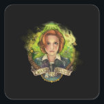 Forest Mystery - I Want to Believe Outa Space Square Sticker<br><div class="desc">Forest Mystery - I Want to Believe Outa Space</div>