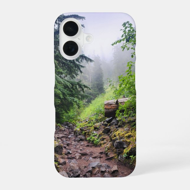 Forest Nature iPhone 16 Case (Back)