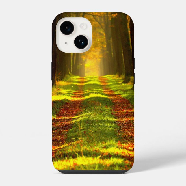 FOREST NATURE OTTER BOX  IPHONE CASE (Back)
