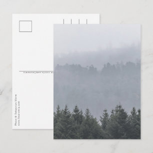 Forest Nature Photo Postcard