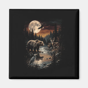 Forest nature wildlife outdoor performance magnet