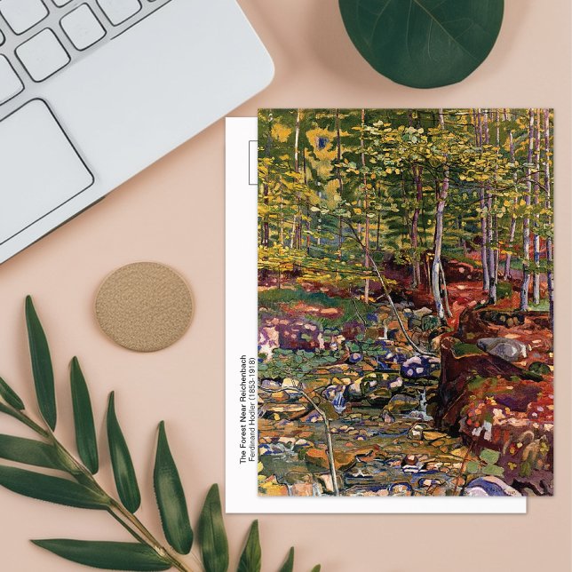 Forest Near Reichenbach Hodler Postcard (Creator Uploaded)