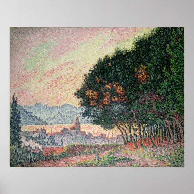 Forest near St. Tropez, 1902 Poster (Front)