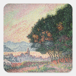Forest near St. Tropez, 1902 Square Sticker