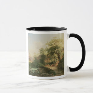 Forest near Vienna, 1852 (oil on canvas) Mug