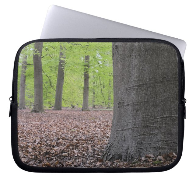 Forest, Netherlands Laptop Sleeve (Front)