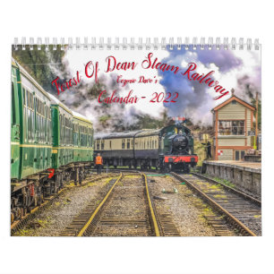 Forest Of Dean Steam Railway Calendar - 2022