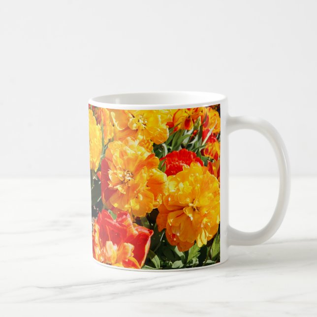 Forest of Fire Flowers Coffee Mug (Right)