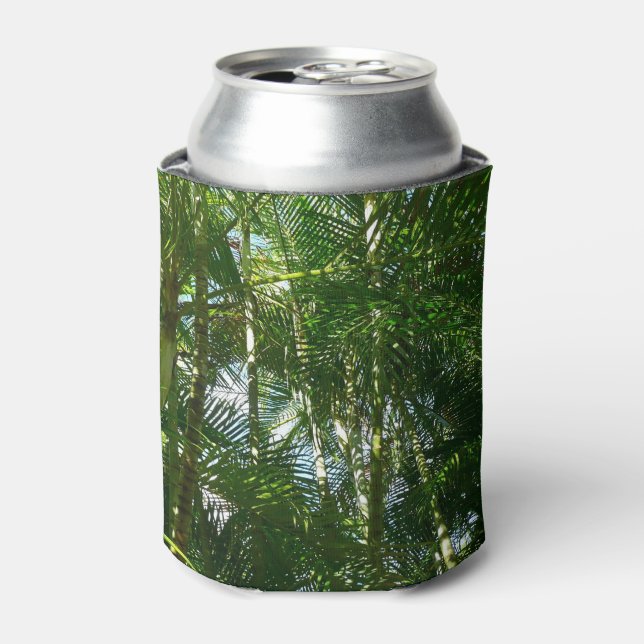 Forest of Palm Trees Tropical Nature Can Cooler (Can Front)