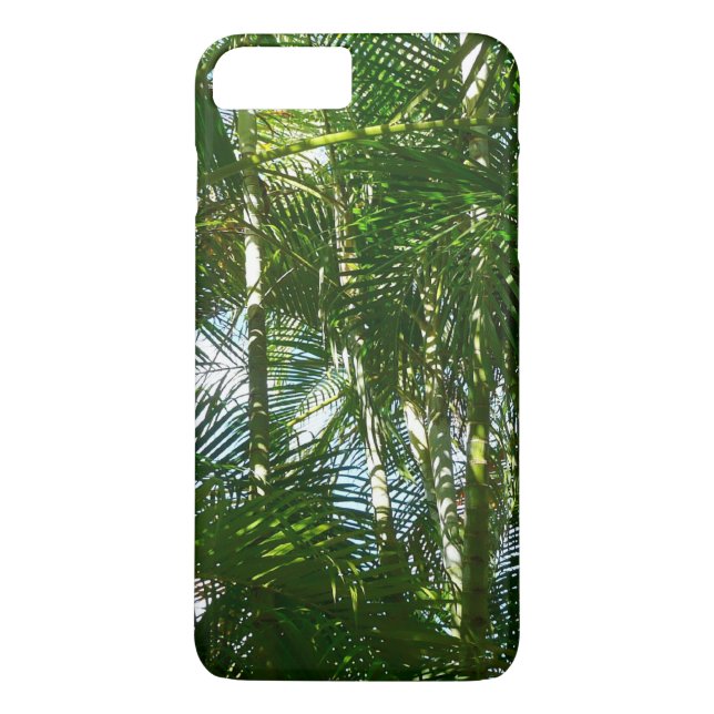 Forest of Palm Trees Tropical Nature Case-Mate iPhone Case (Back)