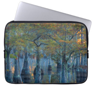 Forest of Pond Cypress Trees Laptop Sleeve