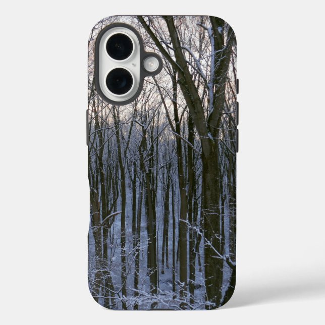Forest of Snowy Trees Case-Mate iPhone Case (Back)
