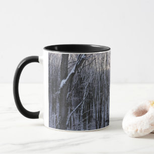 Forest of Snowy Trees Mug