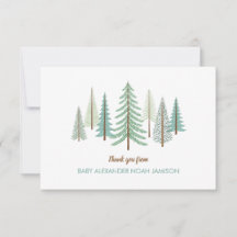 Forest of Trees Personalised Stationery
