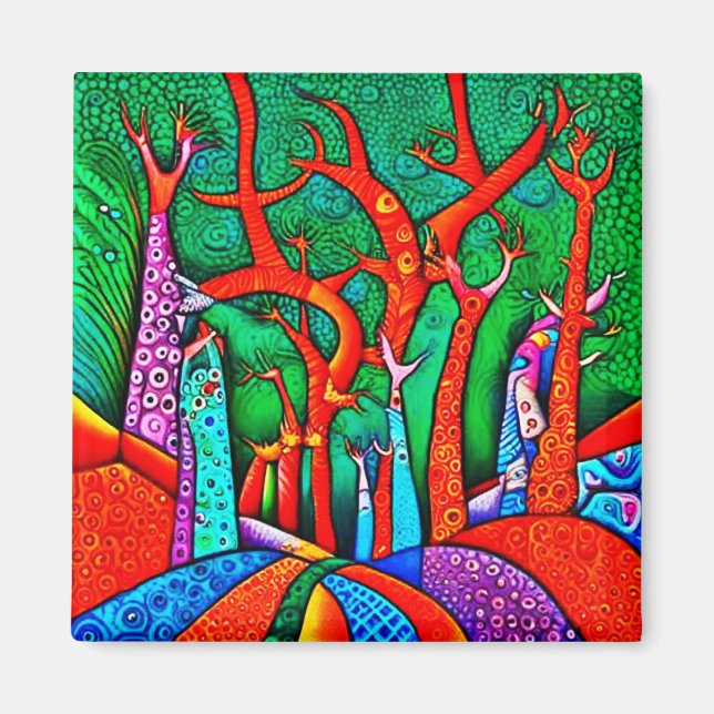 Forest on the Hills Magnet (Front)
