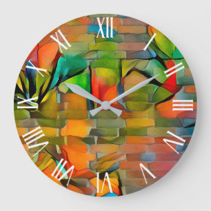 Forest On The Wall Art Collection Large Clock