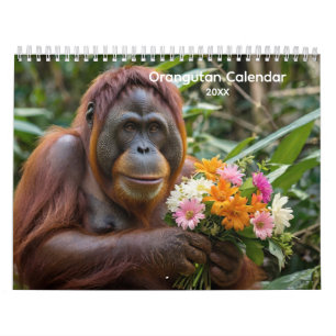 Forest Orangutan Calendar
