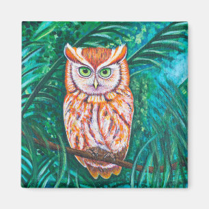 Forest Owl Magnet