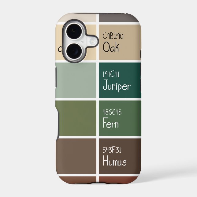 Forest Paint Chips  (Back)