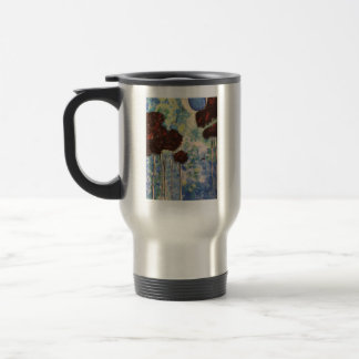Forest painting travel mug