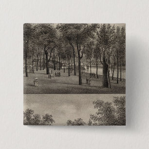 ForeSt. Park, Ottawa, Kansas 15 Cm Square Badge