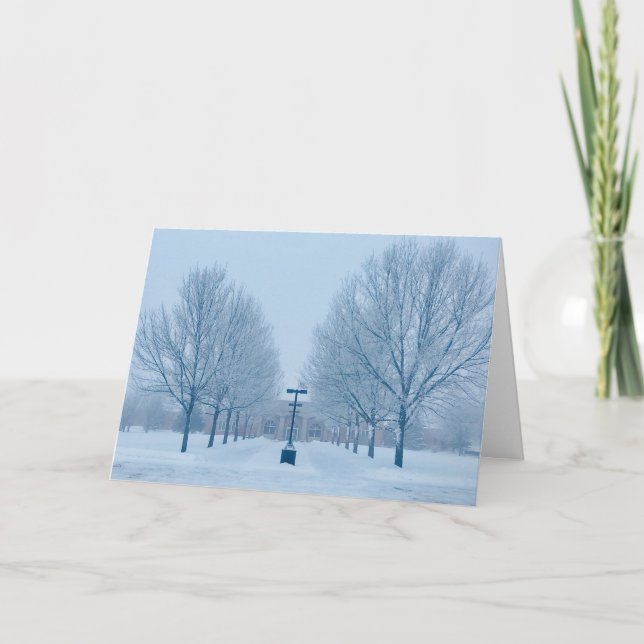 Forest Park School Blank Greeting Card (Front)