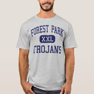 Forest Park - TROJANS - High - Beaumont Texas T-Shirt