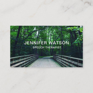 Forest Path business card