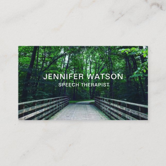 Forest Path business card (Front)