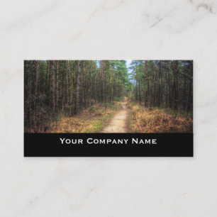 Forest Path HDR Business Cards