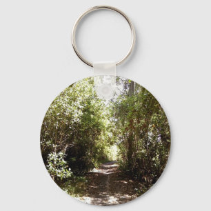 Forest Pathway Key Ring