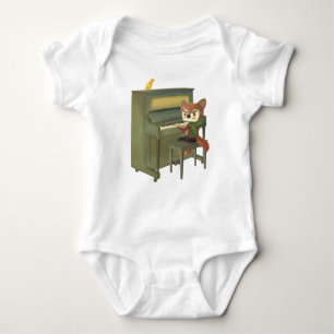 Forest Piano Concert Baby Bodysuit