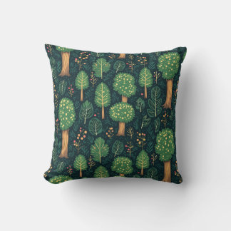 Forest pilliow cushion