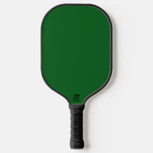 Forest Pine Green Solid Colour Pickleball Paddle