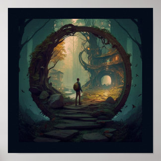 Forest Portal Poster
